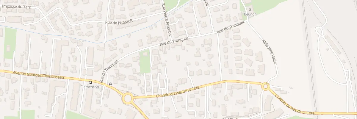 Plan du 25 Rue du Tronquet à Villenave-d’Ornon