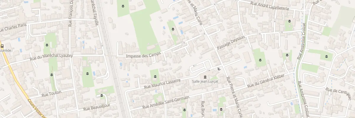 Plan du 6 Pte Imp des Camps à Bègles
