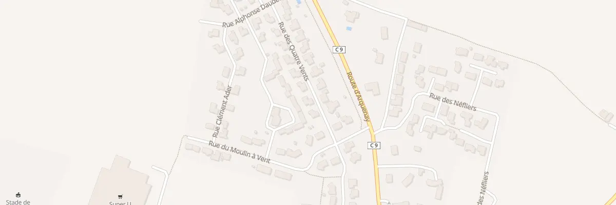 Plan du 3 Rue des Quatre Vents à Meslay-du-Maine