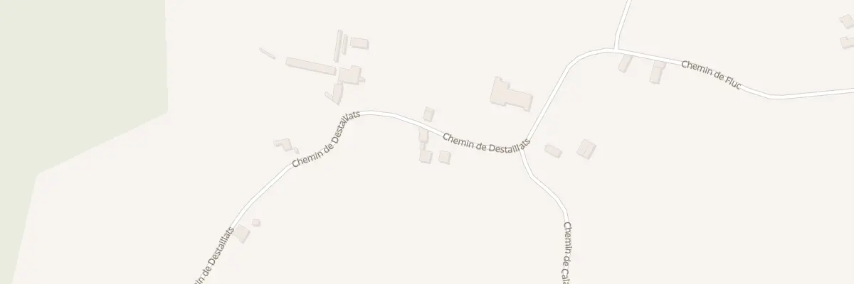 Plan du 1399 Che de Destaillats à Monségur