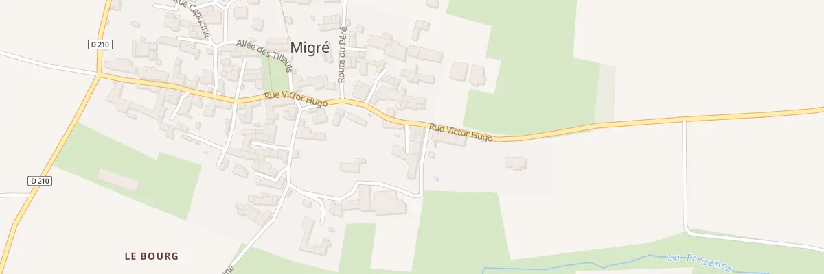 Plan du 3 Imp des Hirondelles à Migré