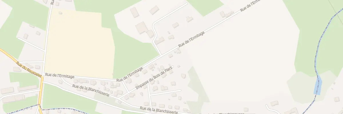Plan du 30 Rue de l’’Ermitage à Saint-Georges-des-Groseillers