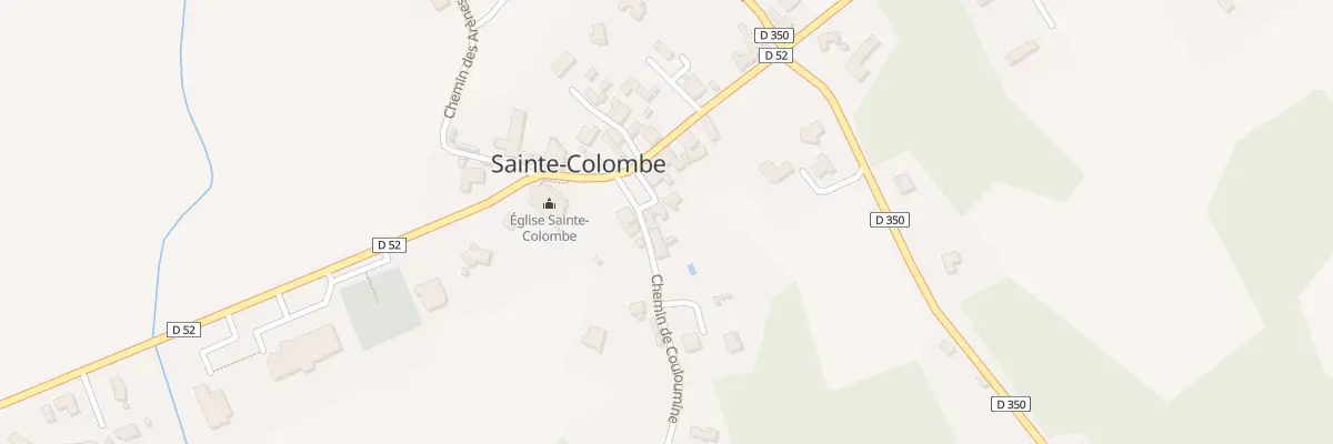 Plan du 40 Pl de la Hargouette à Sainte-Colombe