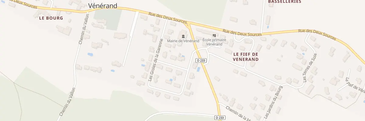 Plan du 34 Les Groies de la Garenne à Vénérand