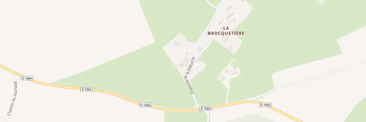 Plan du 5060 La Brocquetiere à Cauville