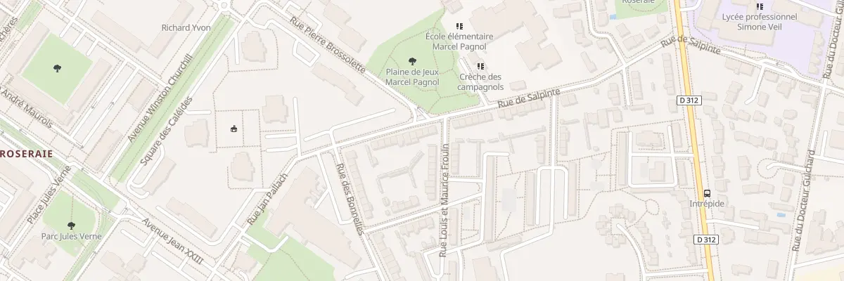 Plan du 16 Rue de Salpinte à Angers