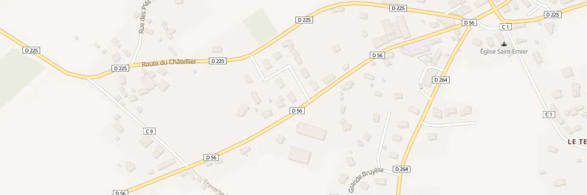 Plan du 2 Rue des Noisetiers à Banvou