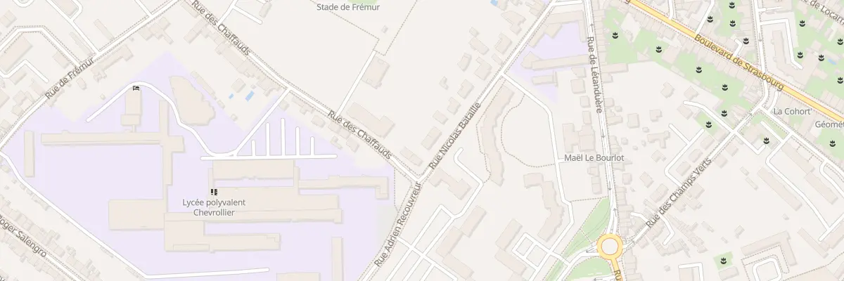 Plan du 48 Rue Nicolas Bataille à Angers