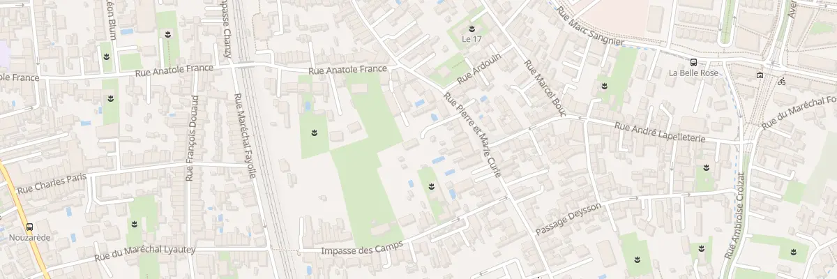 Plan du 64B Rue Pierre Curie à Bègles