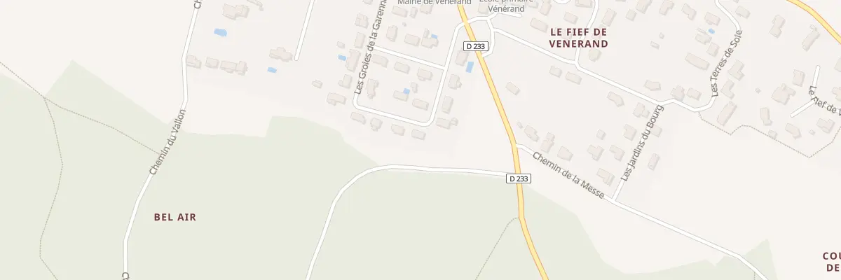 Plan du 24 Les Groies de la Garenne à Vénérand