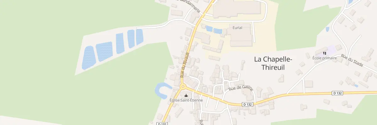 Plan du 4 Rue du Rivault à Beugnon-Thireuil