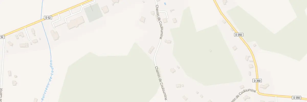 Plan du 591 Che de Couloumine à Sainte-Colombe