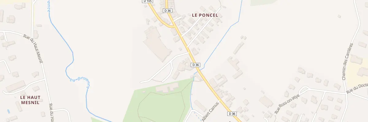 Plan du 7 Rue du Pont Cel - Conde à Condé-en-Normandie