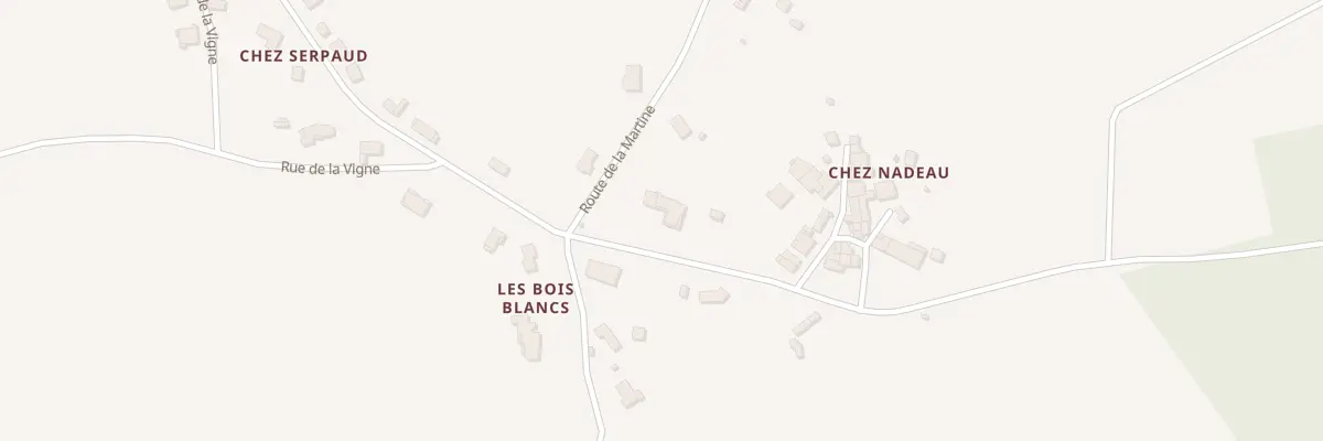 Plan du 5390 Chez Nadeau à Mirambeau