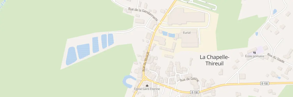 Plan du 23 Rue du Rivault à Beugnon-Thireuil
