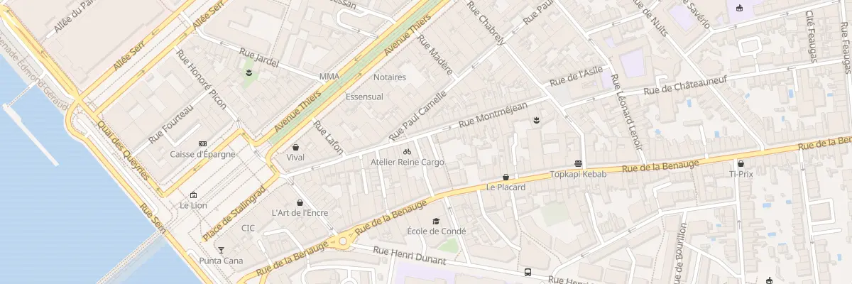 Plan du 41 Rue Montméjean à Bordeaux