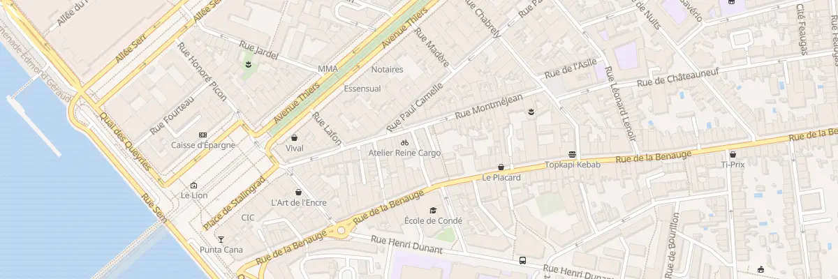 Plan du 39 Rue Montméjean à Bordeaux
