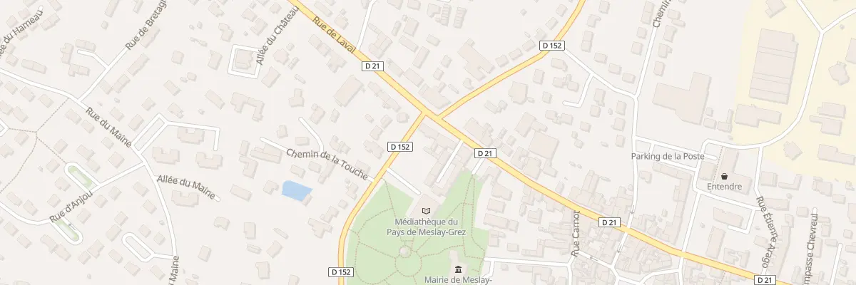 Plan du 47 Rue de Laval à Meslay-du-Maine