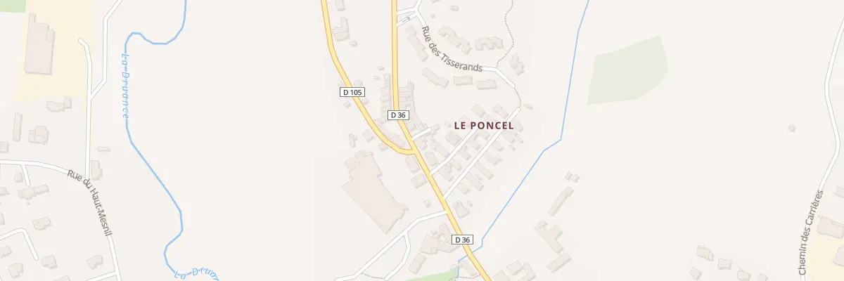 Plan du 10 Rue du Pont Cel - Conde à Condé-en-Normandie