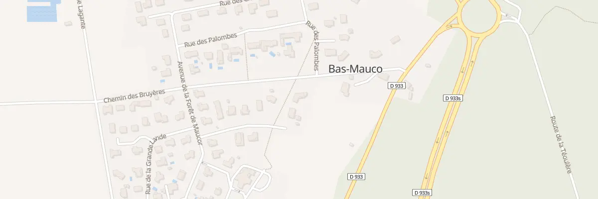Plan du 175 Imp des Baraquettes à Bas-Mauco