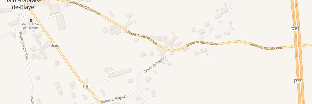 Plan du 476 Rte de Richebonne à Val-de-Livenne