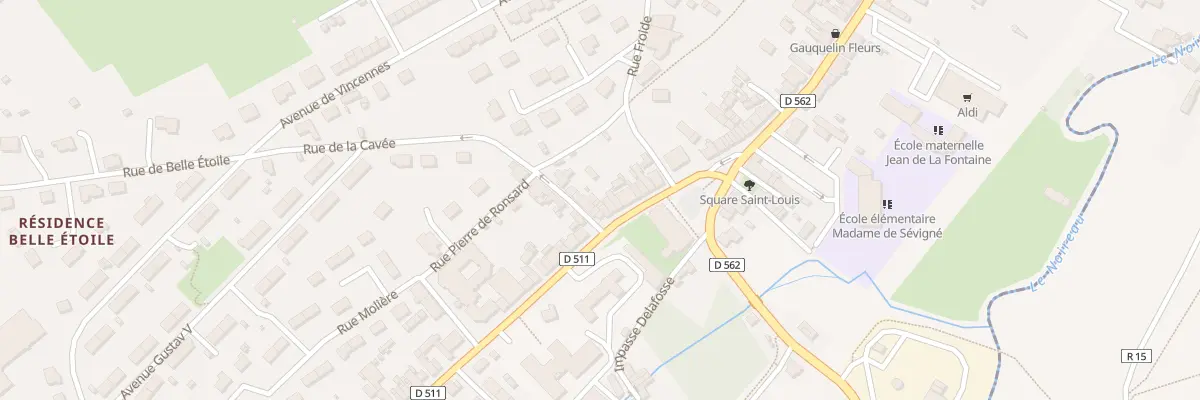 Plan du 182 Rue Saint Martin - Conde à Condé-en-Normandie