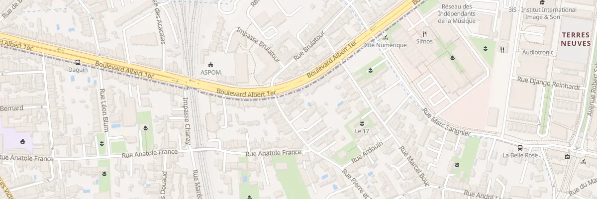 Plan du 73 Rue Pierre Curie à Bègles
