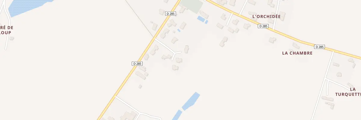 Plan du 5 Rue Lotissement du 17 à Saint-Charles-la-Forêt