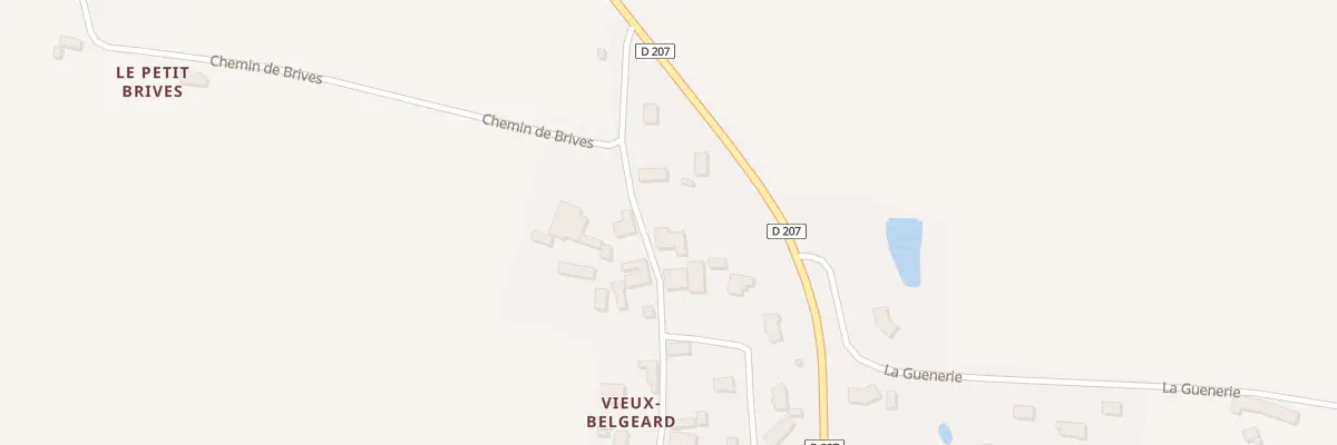 Plan du 5A Rue de l’Ancien Bourg à Belgeard