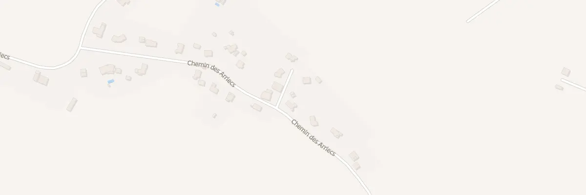 Plan du 798 Che des Arriecs à Sainte-Colombe