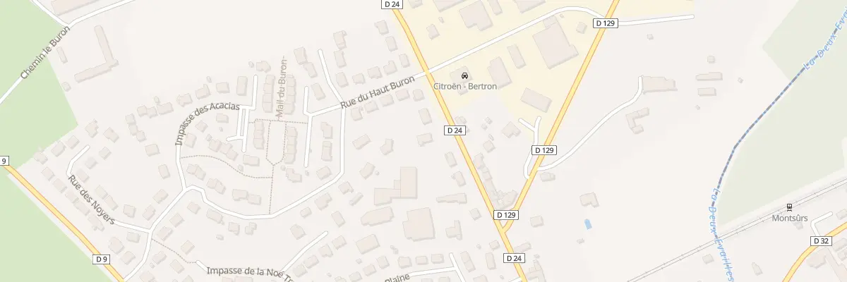 Plan du 35 Rue de la Liberation à Montsûrs