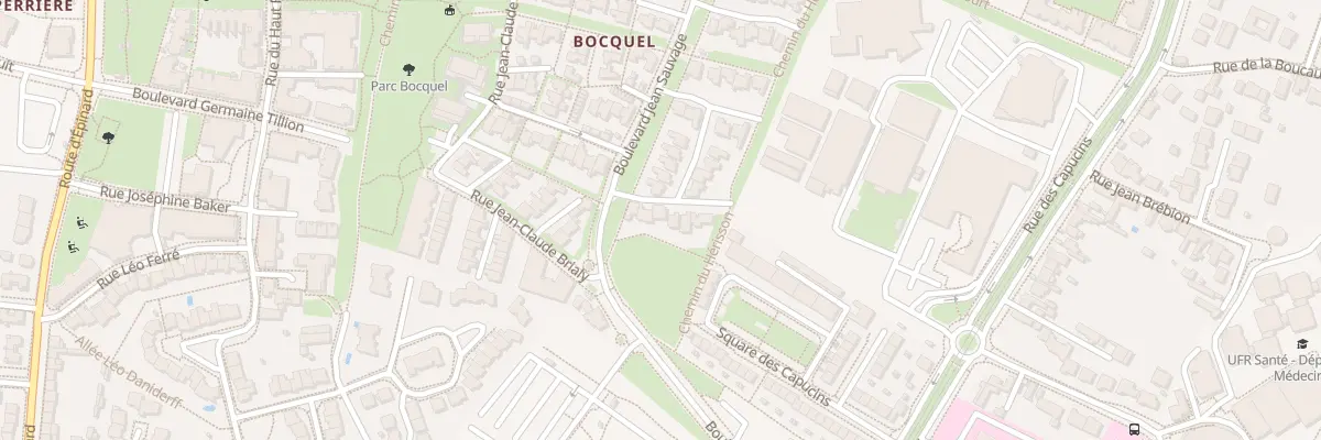 Plan du 7 Sq Germaine Montero à Angers
