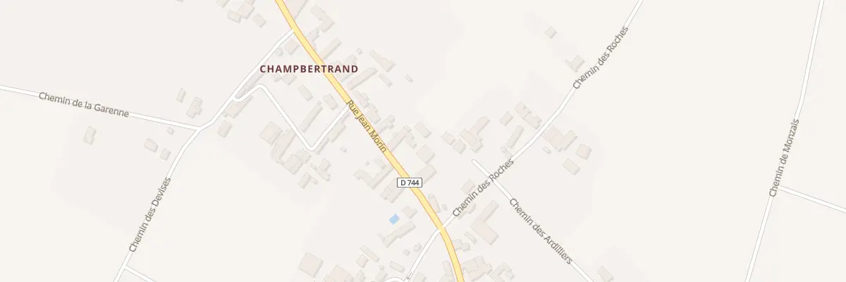 Plan du 72 Rue Jean Morin à Villiers-en-Plaine