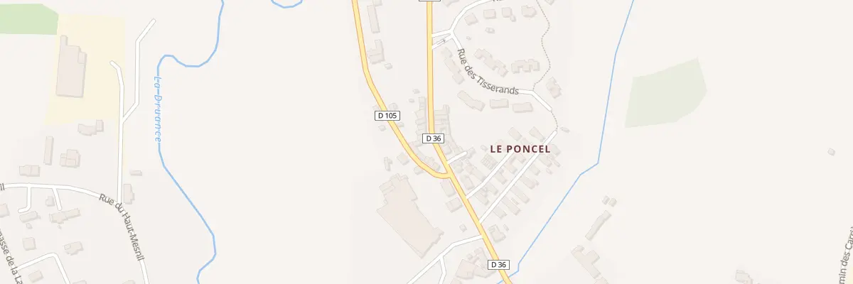 Plan du 21 Rue du Pont Cel - Conde à Condé-en-Normandie