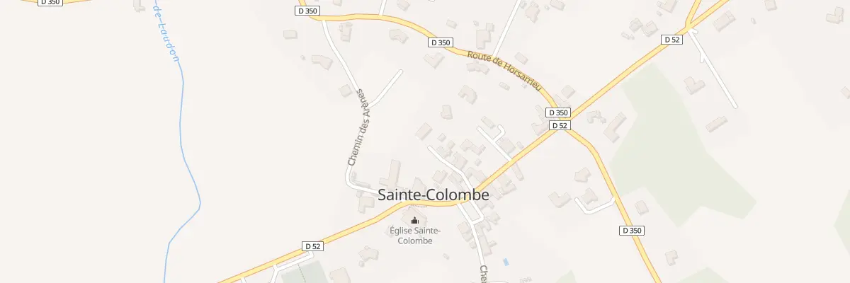 Plan du 66 Imp de Lagrange à Sainte-Colombe