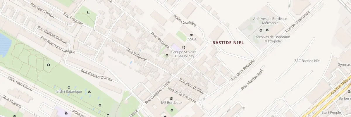 Plan du 111 Rue Hortense à Bordeaux