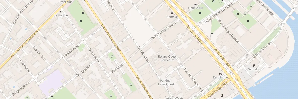 Plan du 47 Rue Bourbon à Bordeaux