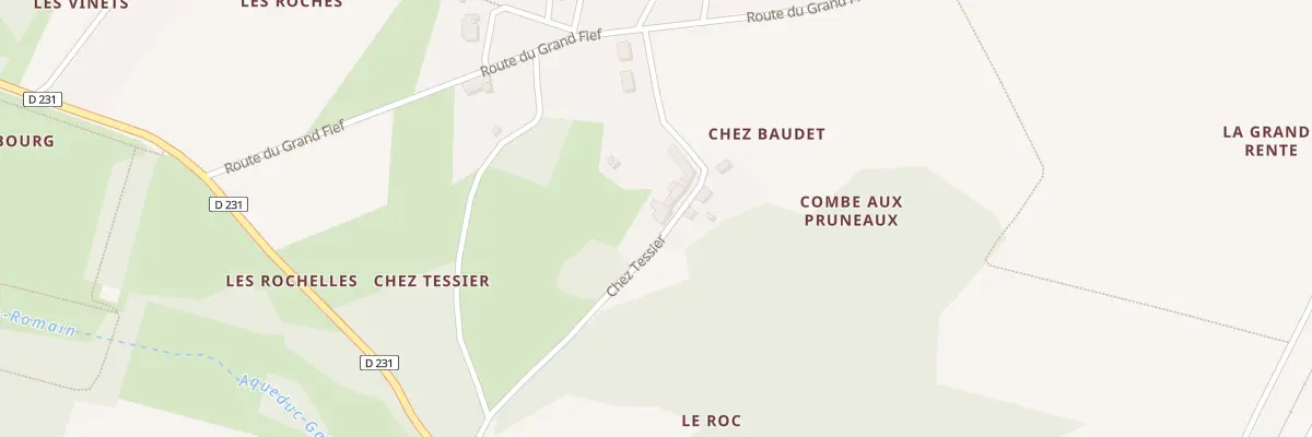 Plan du 12 Chez Tessier au Douhet