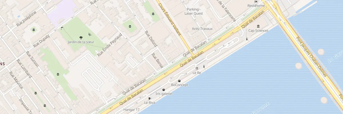 Plan du 49 Quai Bacalan à Bordeaux