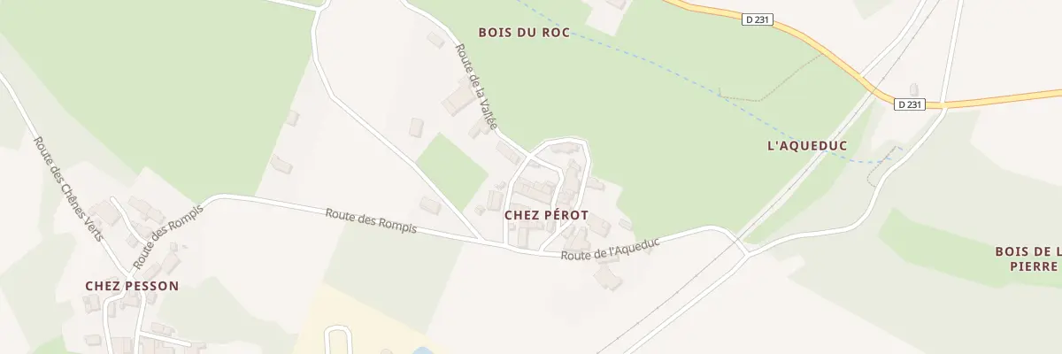 Plan du 8 Rte de la Vallée au Douhet