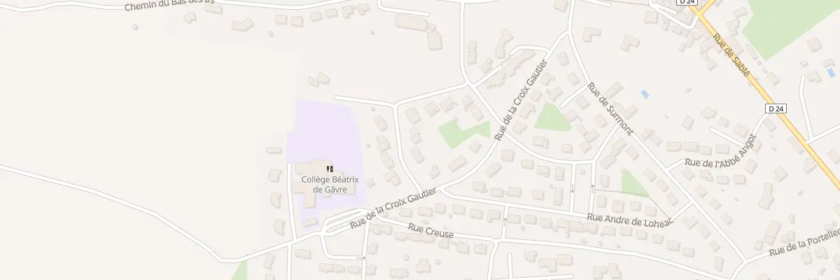 Plan du 135 Rue du Guesclin à Montsûrs