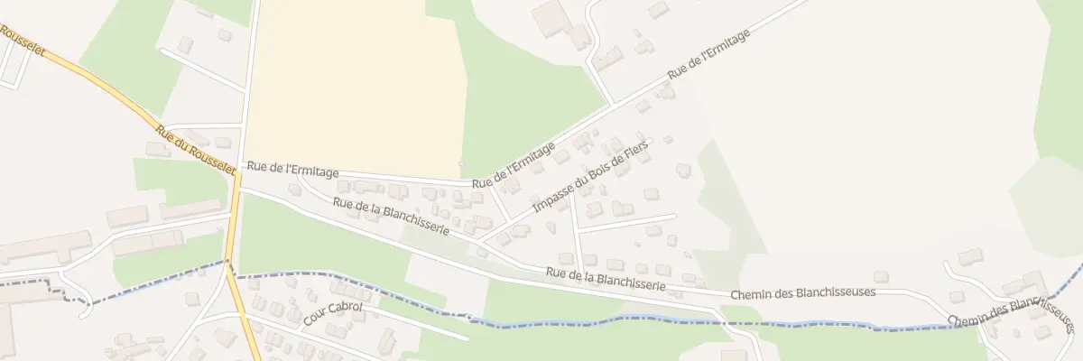 Plan du 20 Rue de l’’Ermitage à Saint-Georges-des-Groseillers