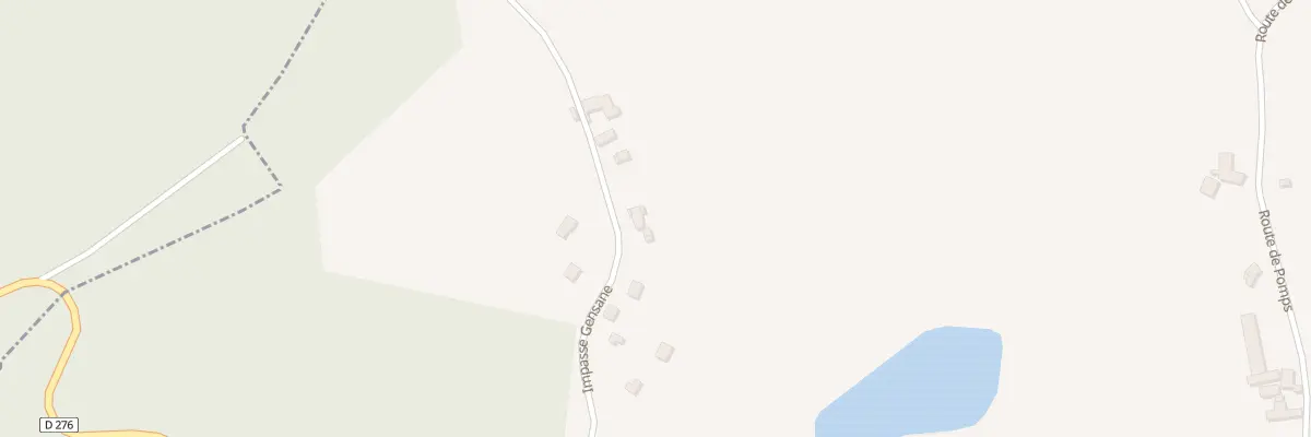 Plan du 33 Imp Gensane à Doazon
