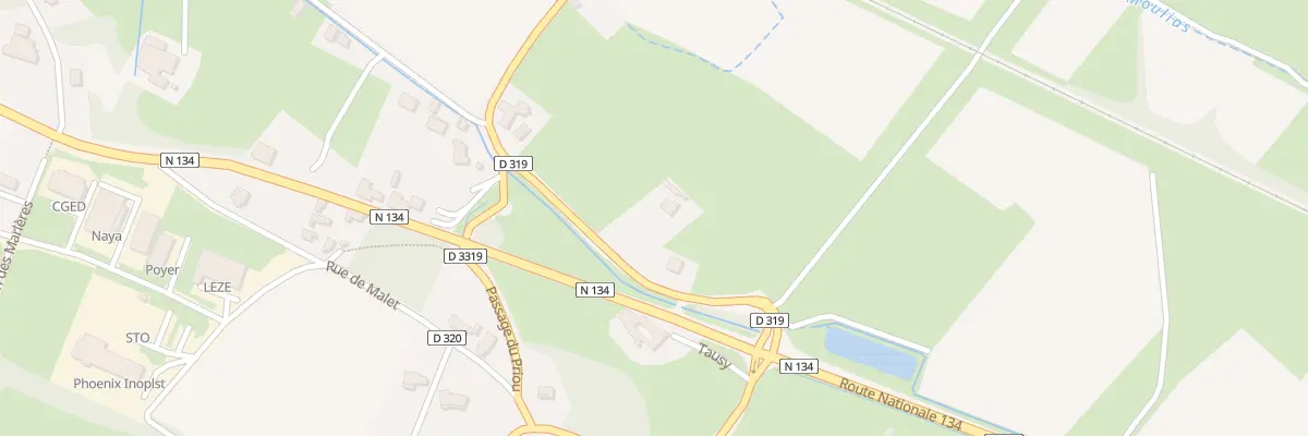 Plan du 17 Av Vicbayle à Escout