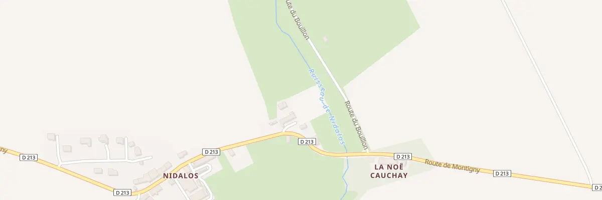 Plan du 5040 Nisdalos à Courvaudon
