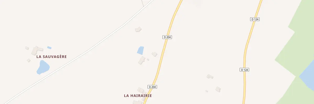 Plan du 2 La Hairairie à Mozé-sur-Louet