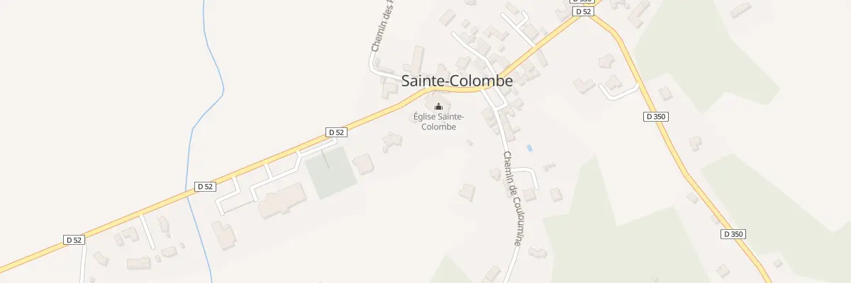 Plan du 83 Rte d’Hagetmau à Sainte-Colombe