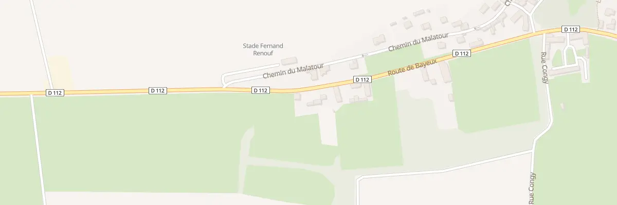 Plan du 19 Rte de Bayeux à Crépon