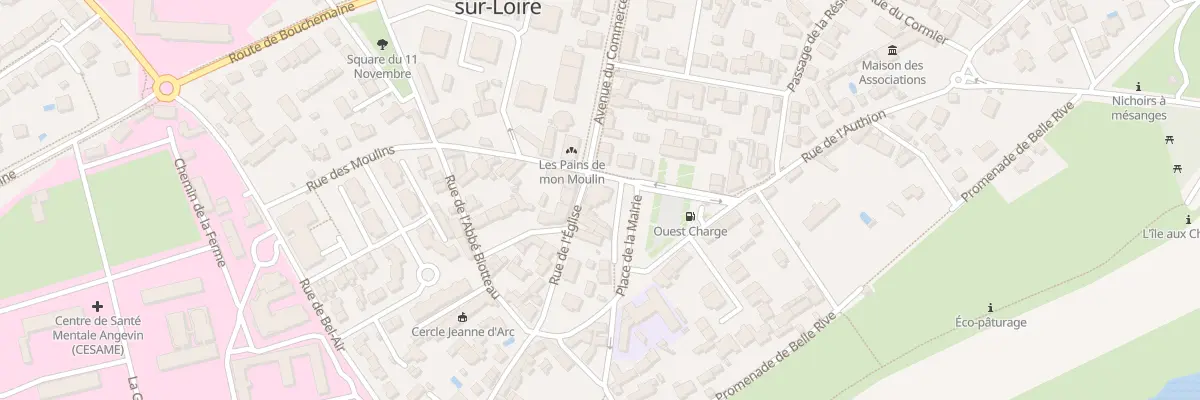 Plan du 30 Rue de l’Église à Sainte-Gemmes-sur-Loire