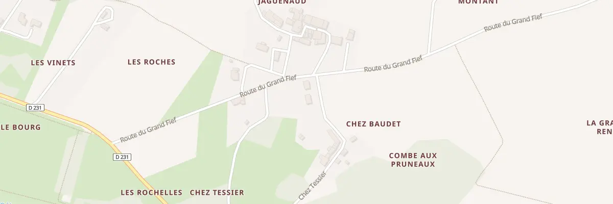 Plan du 4 Chez Tessier au Douhet